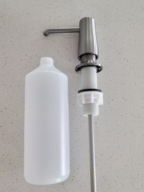 NWOB Kohler Stainless Steel Soap/Lotion Dispenser, 16 oz Capacity